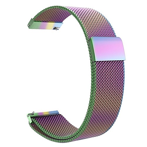 

Watch Band for Gear S3 Classic / Vivoactive 3 / Samsung Galaxy Watch 46mm Samsung Galaxy / Huawei / Garmin Milanese Loop Stainless Steel Wrist Strap