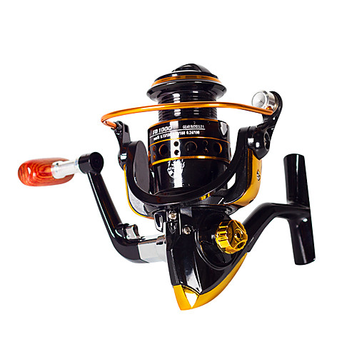 

Fishing Reel Spinning Reel 5.5:1 Gear Ratio 6 Ball Bearings Right Handed for Sea Fishing / Fly Fishing / Bait Casting