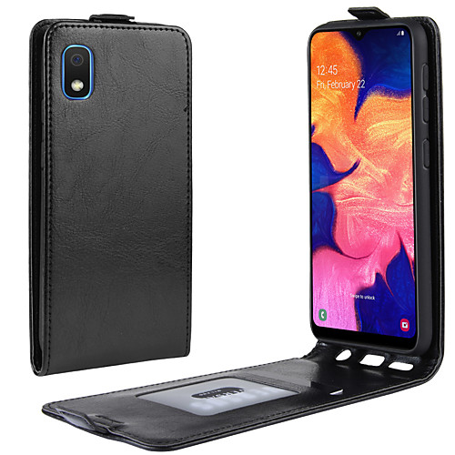 

Case For Samsung Galaxy S8 Plus / S8 / Galaxy A7(2018) Wallet / Card Holder / Flip Full Body Cases Solid Colored PU Leather / TPU