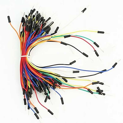 

Tie Points Solderless PCB Breadboard and 65PCS Jumper Cable Lead