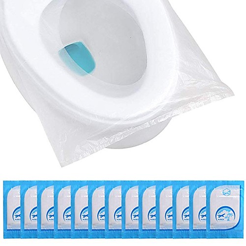 

50 Pieces Disposable Toilet Seats Water Proof Clean Disposable Items