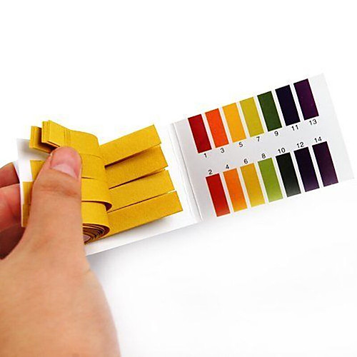 

80Strips Full Range Alkaline Acid pH 1-14 Test Paper Litmus Testing Indicator