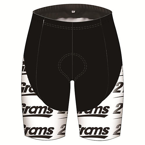 

21Grams Women's Cycling Shorts Spandex Bike Shorts Pants Padded Shorts / Chamois Quick Dry Breathable Sports Patchwork BlackWhite Mountain Bike MTB Road Bike Cycling Clothing Apparel Bike Wear