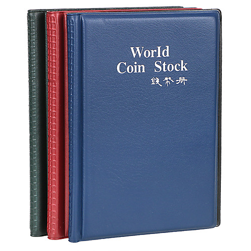 

Pockets Coins Collection Album Book Coin Holder Albums Collecting Money Organizer Mini Penny Coin Storage Bag Gifts