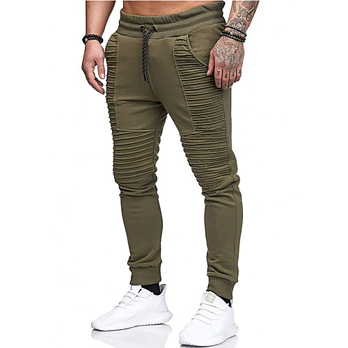 

Men's Basic wfh Sweatpants Pants - Solid Colored Army Green Red Light gray US32 / UK32 / EU40 US34 / UK34 / EU42