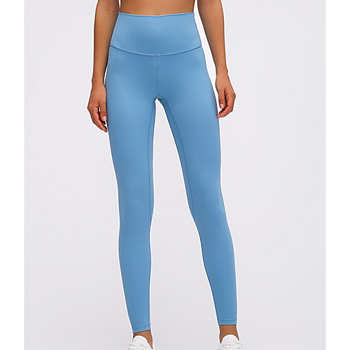 

Women's Sporty Slim Sweatpants Pants - Solid Colored Black Blue Purple S / M / L