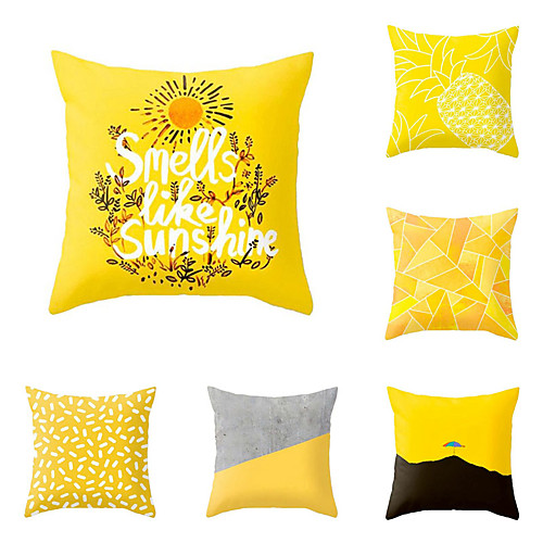 

Set of 6 Throw Pillow Simple Classic 4545 cm Cushion Vintage Circle Cover Sofa Home Decor Throw Pillow Case