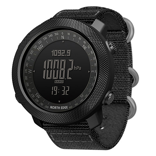 

NORTH EDGE APACHE Unisex Smartwatch Waterproof Calories Burned Long Standby Distance Tracking Information Stopwatch Pedometer Call Reminder Activity Tracker Sleep Tracker