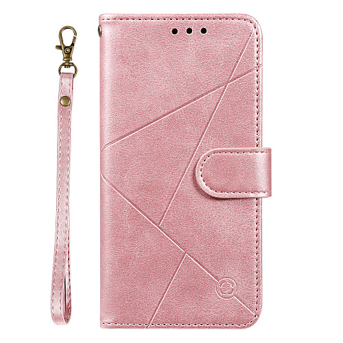 

Case For Samsung Galaxy A20 / A20 Plus A20 Ultra Wallet / Card Holder / with Stand Full Body Cases Lines Waves Solid Colored PU Leather for Galaxy A90 A80 A70 A60 A50 A30 A20 A20E M10 M20 Note10 Plus