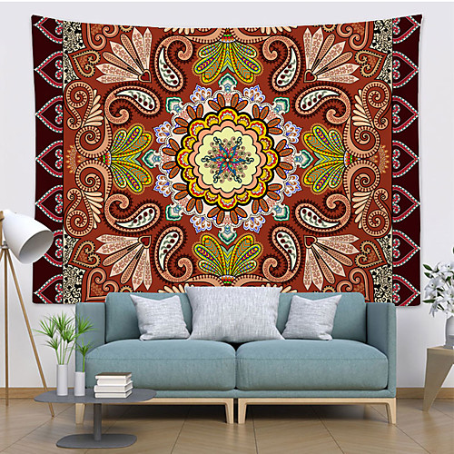 

Mandala Bohemian Wall Tapestry Art Decor Blanket Curtain Hanging Home Bedroom Living Room Dorm Decoration Boho Hippie Psychedelic Floral Flower Lotus Indian