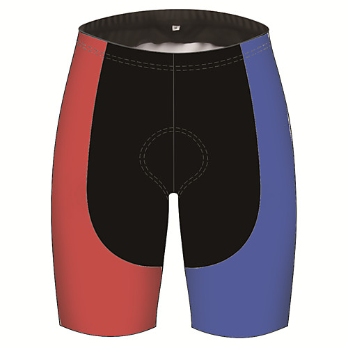 

21Grams Women's Cycling Shorts Spandex Bike Shorts Pants Padded Shorts / Chamois Quick Dry Breathable Sports Patchwork Solid Color RedBlue Mountain Bike MTB Road Bike Cycling Clothing Apparel Bike