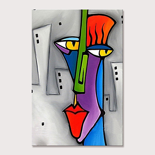 

Oil Painting Handmade Hand Painted Wall Art Abstract Portrait Picasso Style Home Decoration Décor Rolled Canvas No Frame Unstretched