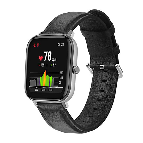 

Watch Band for Amazfit GTS Xiaomi Sport Band Genuine Leather Wrist Strap