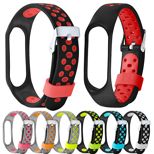 

Watch Band for Mi Band 3 / Xiaomi Mi Band 4 Xiaomi Modern Buckle Silicone Wrist Strap