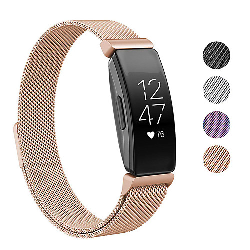 

Watch Band for Fitbit Inspire HR / Fitbit Inspire Fitbit Sport Band / Milanese Loop / Modern Buckle Stainless Steel Wrist Strap