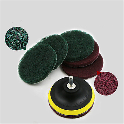 

8 piece set 4 inch electric drill self-adhesive disc wheel polishing sander