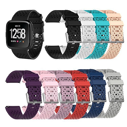 

Sport Watch Band for Fitbit Versa / Fitbi Versa Lite Fitbit Modern Buckle Silicone Wrist Strap