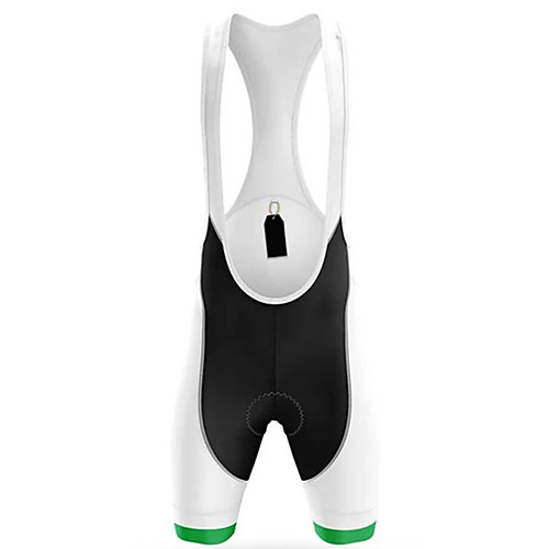 

21Grams Men's Cycling Bib Shorts Spandex Bike Bib Shorts Pants Padded Shorts / Chamois Quick Dry Breathable Sports Solid Color Green Mountain Bike MTB Road Bike Cycling Clothing Apparel Bike Wear