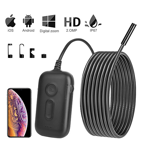 

5.5 mm lens telephoto endoscope Industrial Endoscope 3.5m Working length Waterproof Portable Car Repair Inspection