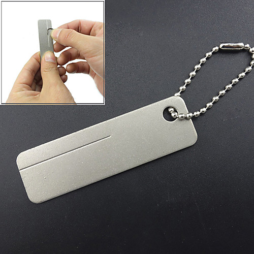 

Sharpening Stone 1 pcs Fishing Multi-tool Durable Lightweight Metal Alloy Jigging Sea Fishing Fly Fishing