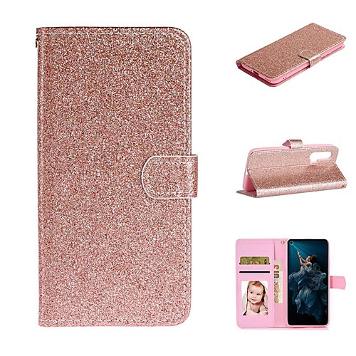

Case For Huawei P30/P30 Pro/ P30 Lite Wallet / Card Holder / with Stand Full Body Cases Solid Colored / Glitter Shine PU Leather For Huawei Mate 30/Mate 30 Pro/Y5 2019/Y6 2019/Nova 6/Nova 6SE