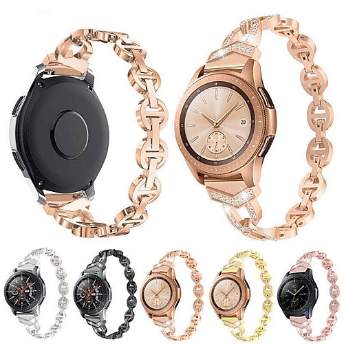 

Watch Band for Samsung Galaxy Watch 42mm / Samsung Galaxy Watch Active Samsung Galaxy Jewelry Design Stainless Steel Wrist Strap
