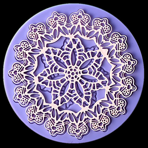 

1pcs Baking Silicone Mold Fondant Cake Crown Lace Lace DIY