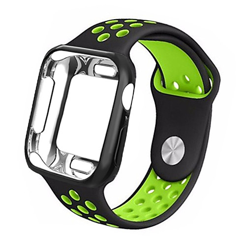 

Watch Band for Apple Watch Series 5/4/3/2/1 Apple Sport Band / Modern Buckle PC / Silicone Wrist Strap