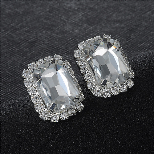 

Girls' Stud Earrings Earrings Stylish Simple Classic Elegant Imitation Diamond Earrings Jewelry White For Wedding Anniversary Party Evening Gift Date 1 Pair