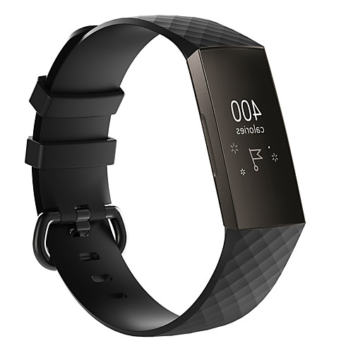 

Watch Band for Fitbit charge3 Fitbit Sport Band TPE Wrist Strap