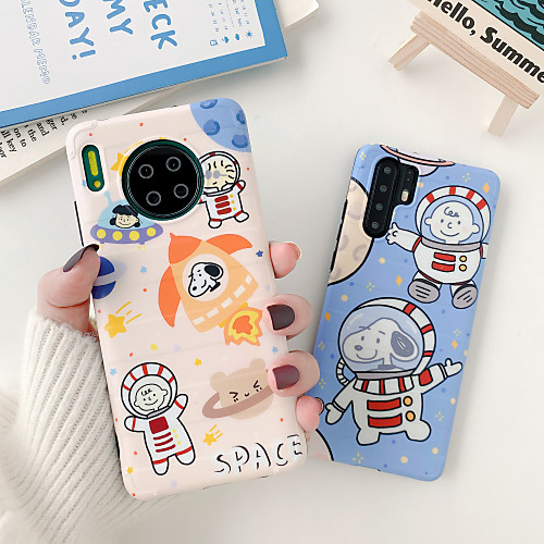 

Case For Huawei Huawei Nova 4 / Huawei P20 / Huawei P20 Pro Shockproof / Ultra-thin / Pattern Back Cover sky / Cartoon PC