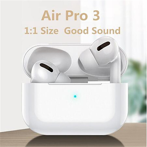 

LITBest Air Pro 3 TWS True Wireless Earbuds for Premium Audio Stereo Bluetooth 5.0 Smart Touch Control Rename GPS 1 to 1 Replica Headphones