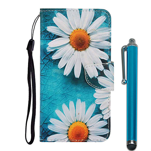 

Case For Samsung Galaxy Galaxy S10 / Galaxy S10 Plus / Galaxy S10 E Wallet / Card Holder / with Stand Full Body Cases Flower PU Leather / TPU