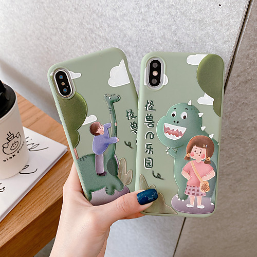 

Painted TPU Cartoon Pattern for Apple iPhone Case 11 Pro Max X XR XS Max 8 Plus 7 Plus 6 Plus SE(2020) Back Cover