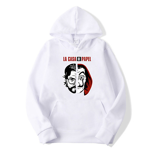 

Inspired by la casa de papel Dali Cosplay Costume Hoodie Pure Cotton Print Printing Hoodie For Men's / Women's