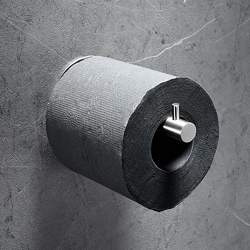 

BEST 2020 Toilet Paper Holder New Design / Self-adhesive / Creative Contemporary / Modern Stainless Steel / Low-carbon Steel / Metal 1pc - Bathroom Wall Mounted