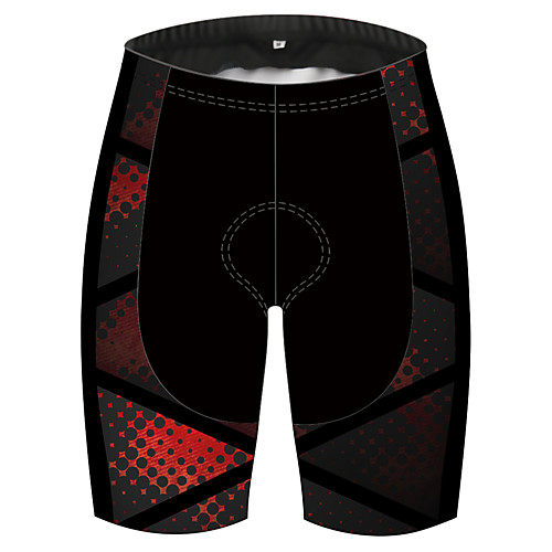 

21Grams Men's Cycling Shorts Spandex Bike Shorts Padded Shorts / Chamois Pants Quick Dry Breathable Sports Polka Dot Solid Color Black / Red Mountain Bike MTB Road Bike Cycling Clothing Apparel Bike