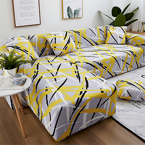 

Sofa Cover Couch Cover Furniture Protector printed Soft Stretch Sofa Slipcover Super Strechable Cover Fit Armchair/Loveseat/Three Seater/Four Seater/L shaped sofa