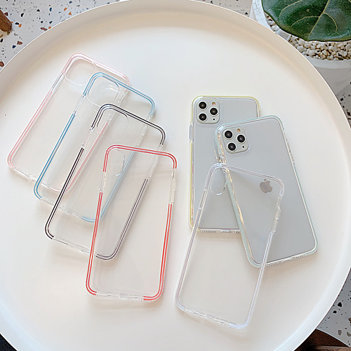 

Shockproof TPU Transparent Phone CaSE 2020 for Apple iPhone 11 Pro Max X XR XS Max 8 Plus 7 Plus 6 Plus SE 2020 Back Cover