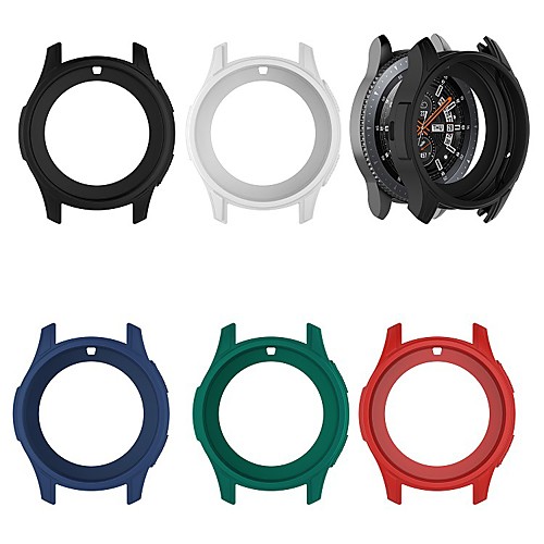 

Cases For Samsung Galaxy Gear S3 Frontier / Samsung Galaxy Watch 46mm Silicone Screen Protector Smart Watch Case Compatibility