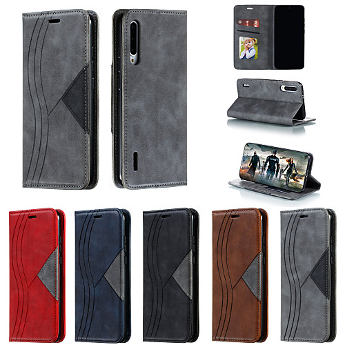 

Case For Xiaomi Xiaomi CC9 Pro/CC9E/9T/9T Pro/10/10 Pro/Note 10/Redmi K20/K20 Pro/Note8 Pro/Note 8T/Note8/Note7/Note7 Pro Card Holder / Shockproof / Flip Full Body Cases Solid Colored PU Leather