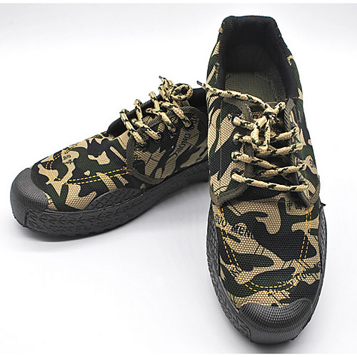 

Men's Loafers & Slip-Ons Casual Daily Canvas Black Army Green Green Spring & Summer