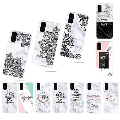 

Case For Samsung Galaxy A20e/Galaxy A10s/Galaxy A20s Ultra-thin / Frosted / Pattern Back Cover Marble TPU For Galaxy A01/A11/A21/A41/A51/A71/A81/A91/S20/S20 Plus/S20 Ultra