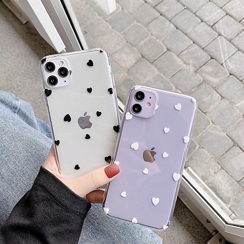 

Case For Apple iPhone 11 / iPhone 11 Pro / iPhone 11 Pro Max Shockproof Back Cover Transparent / Geometric Pattern TPU