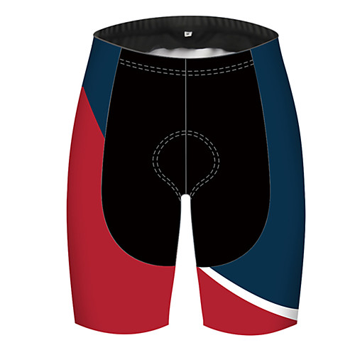 

21Grams Men's Cycling Shorts Spandex Bike Shorts Padded Shorts / Chamois Pants Quick Dry Breathable Sports Solid Color RedBlue Mountain Bike MTB Road Bike Cycling Clothing Apparel Bike Wear