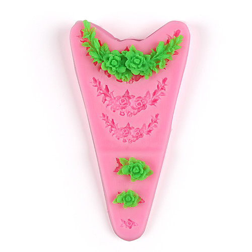 

3D Pattern DIY Mosaic Fondant Silicone Mold Baking Tool 1pc