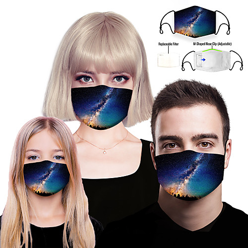 

Filter Element Women's Polyester Spandex One-Size Rainbow 1pc / pack Adults Layered Mesh Sport Home All Seasons