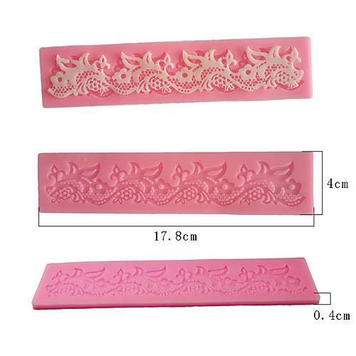 

1pcs Fondant Silicone Cake Lace Lace Baking Chocolate Mold DIY