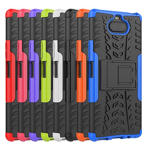 

Case For Sony Xperia 5 / Sony Xperia 1 / Sony Xperia 8 Shockproof / with Stand Back Cover Armor TPU / PC