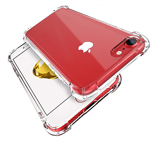 

Case For Apple iPhone 11 / iPhone SE(2020) Shockproof Back Cover Solid Colored TPU